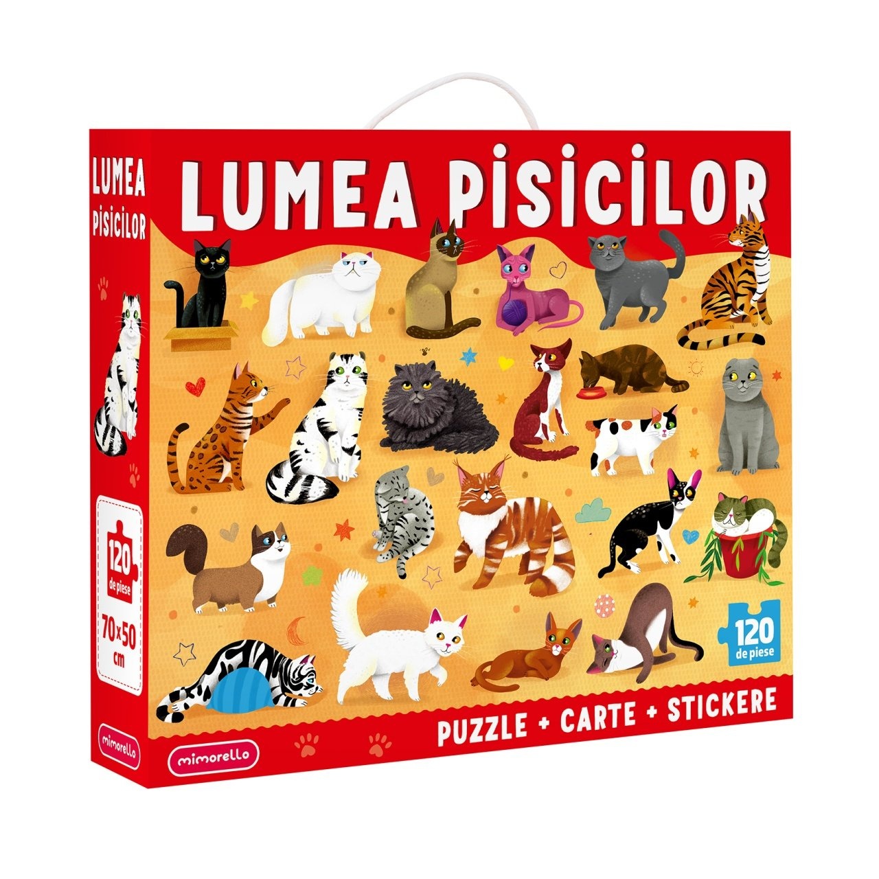 Cicák világa – 120 darabos puzzle