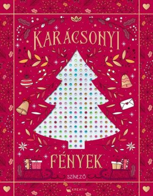 Karácsonyi fények - öntapadós strasszkövekkel