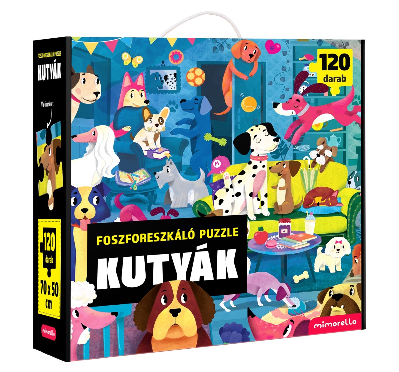 Kutyák – Foszforeszkáló puzzle