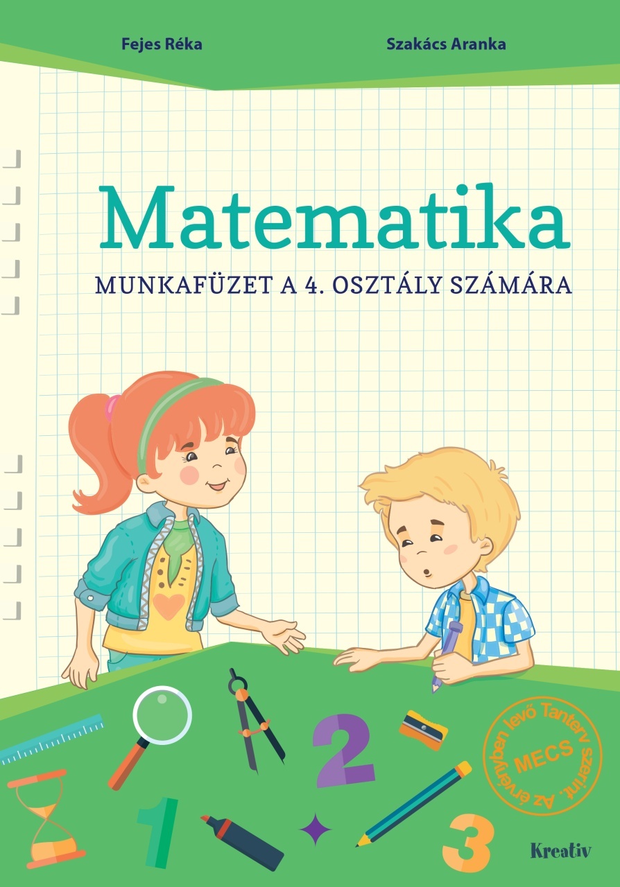 Matematika munkafüzet a 4. osztály számára