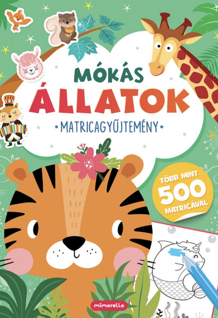 Mókás állatok - Matricagyűjtemény