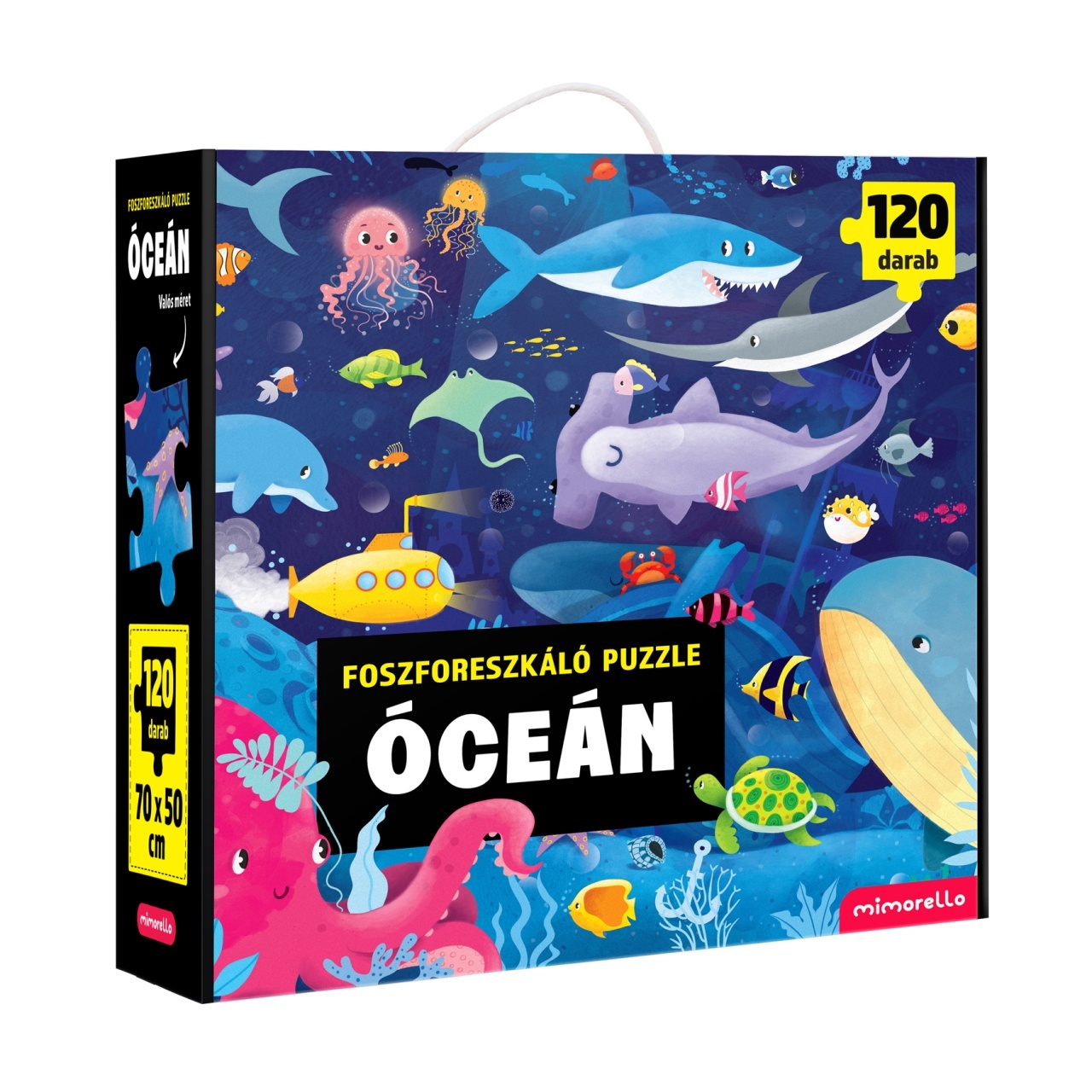 Óceán – 120 darabos foszforeszkáló puzzle