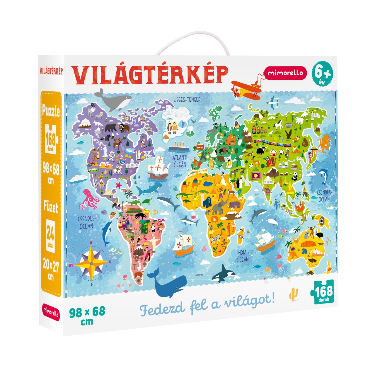 Puzzle Világtérkép
